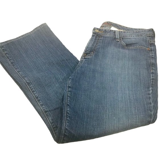 Eddie Bauer Denim - Eddie Bauer Women's Size 14 Reg Denim Blue Jean Preowned Good Condition